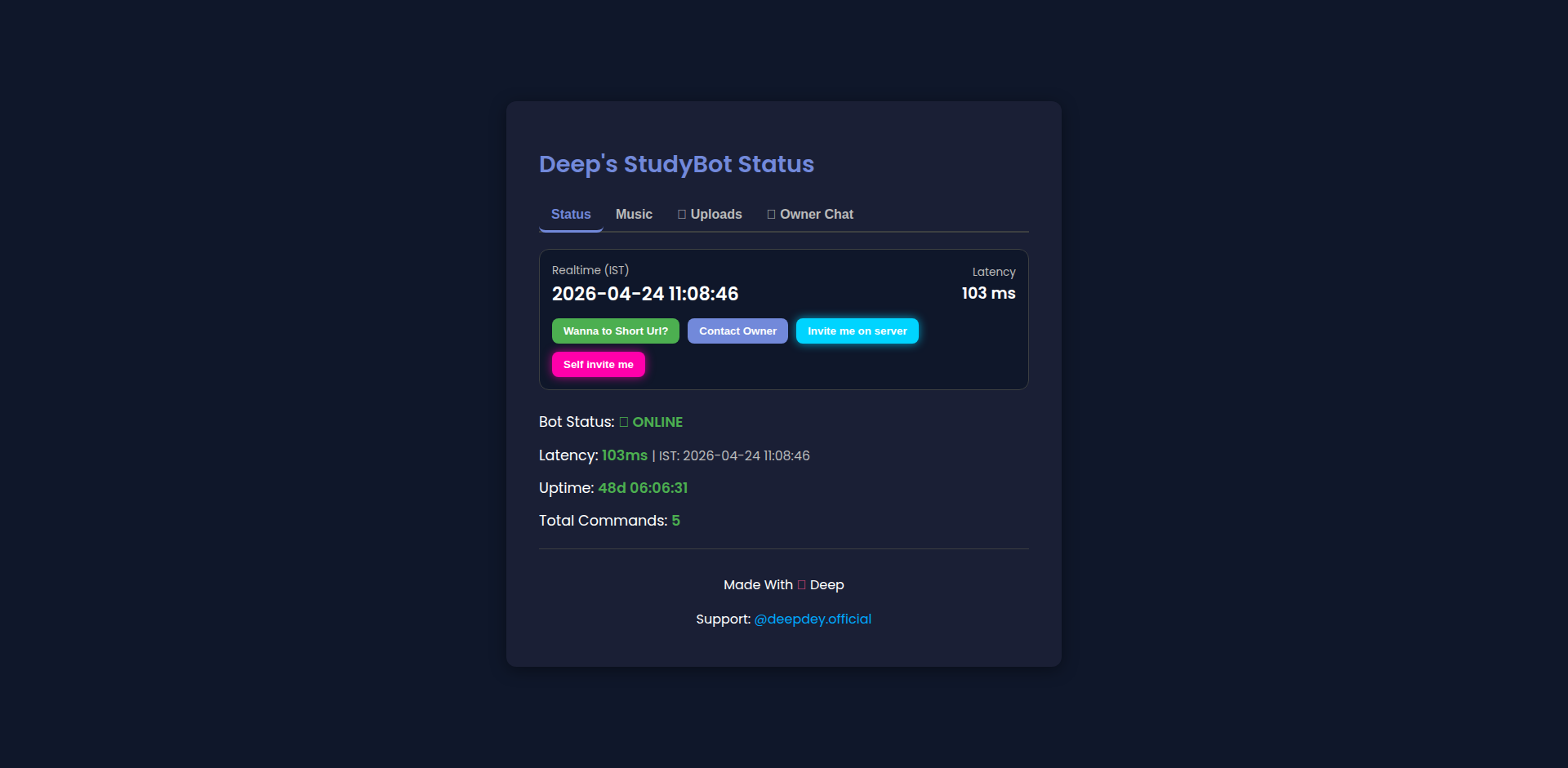 StudyBot Preview