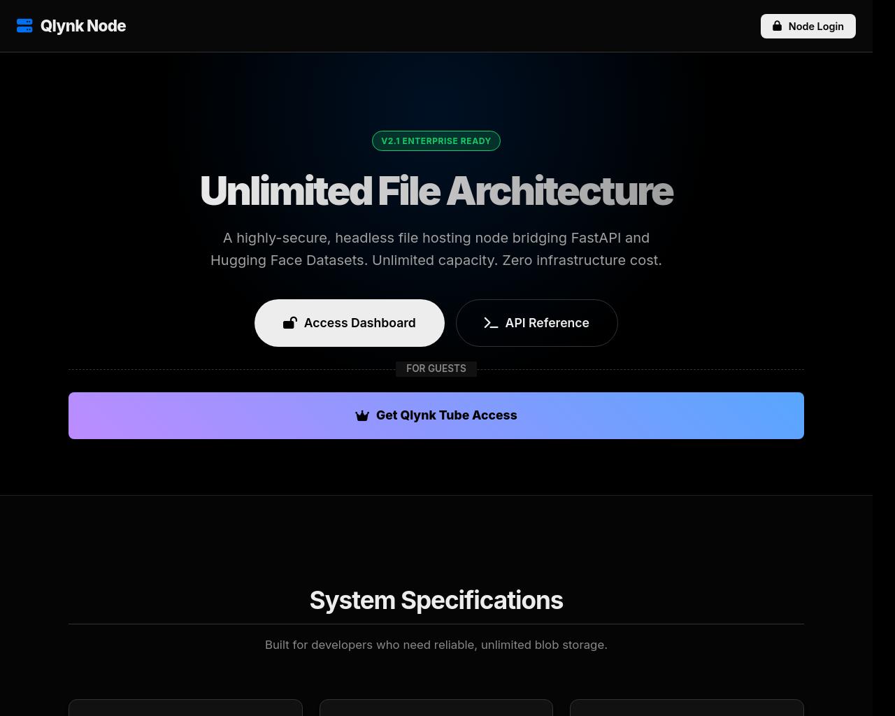QLYNK Node Server Preview